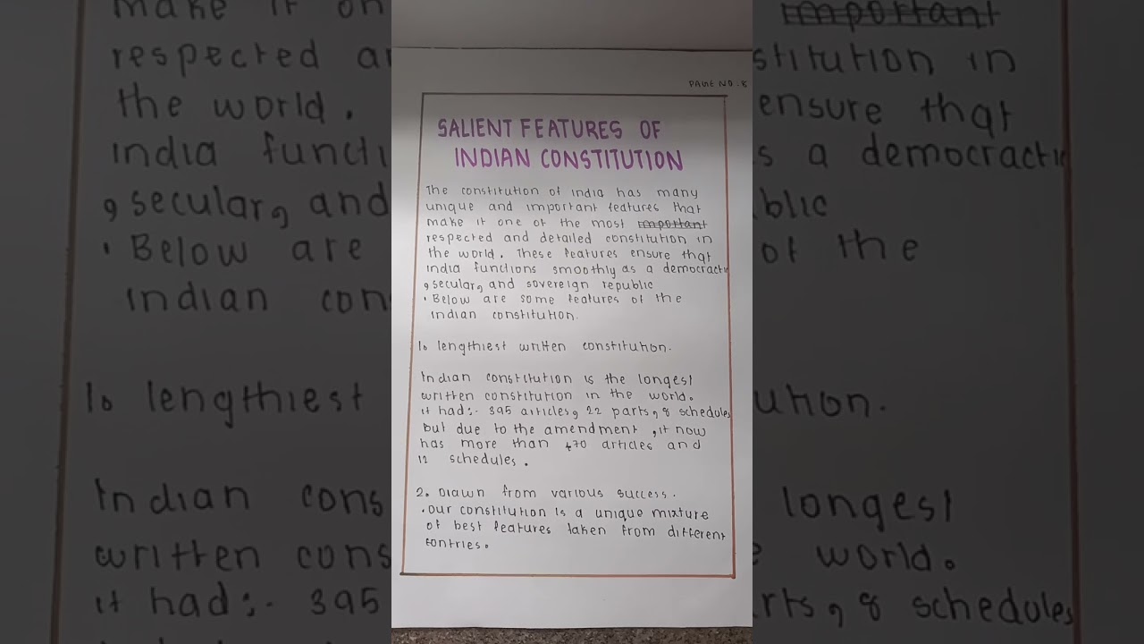 constitution assignment