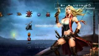PS3 Dynamic Theme: Pirate 2