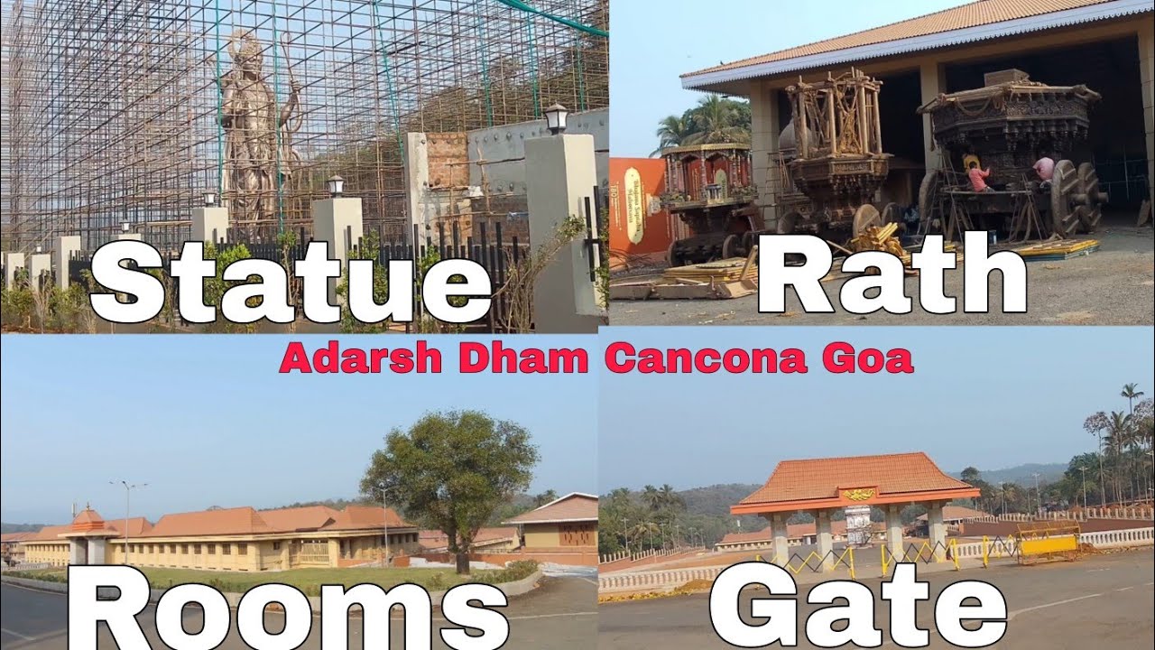 GOA KA RAAM STATUE IN CANCONA// COMPLETE VIDEO #ajaykajalgoa #ramstatue #rammandir 