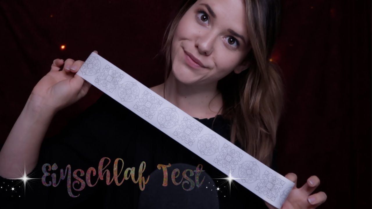 ASMR EINSCHLAF TEST ♡ Wie schnell schläfst du ein? 10 Minuten CHALLENGE