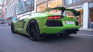 Arab Lamborghini Aventador Invasion in London! iPE, Capristo, Oakley Design & More