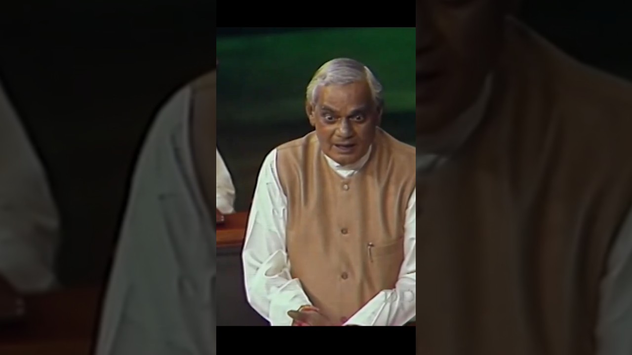 Atal Bihari Vajpayee Ji ki old Rare Video.......!!!!!