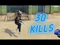 Solo vs squad  30 kills  close to break the world record   