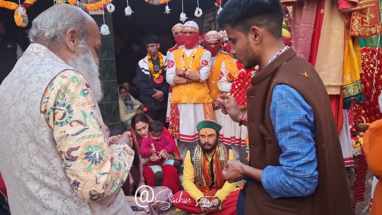 🙏❣️माँ जिलासु चन्डिका देवी का भव्य स्वागत  देहरादून मोहकमपुर बह्मंगुरुजी के निवास स्थान पर 🙏❣️