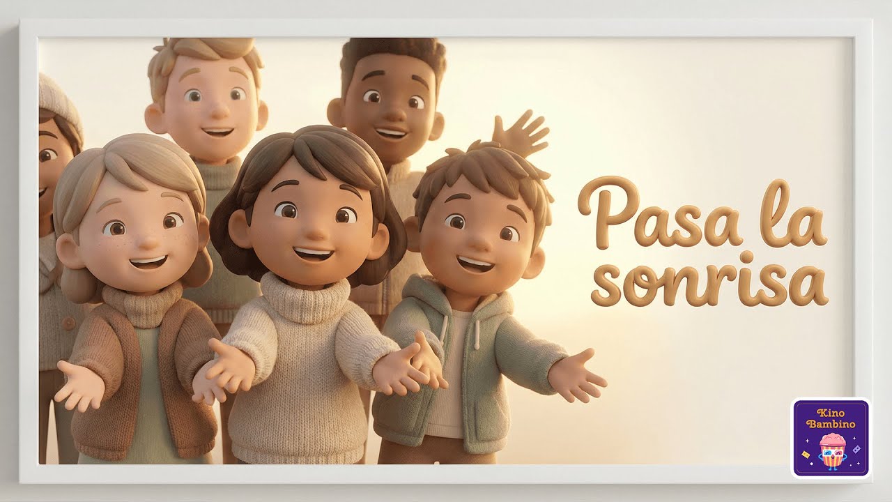 ¡Pasa tu Sonrisa! – Canciones Infantiles | Sé Feliz | Kino Bambino