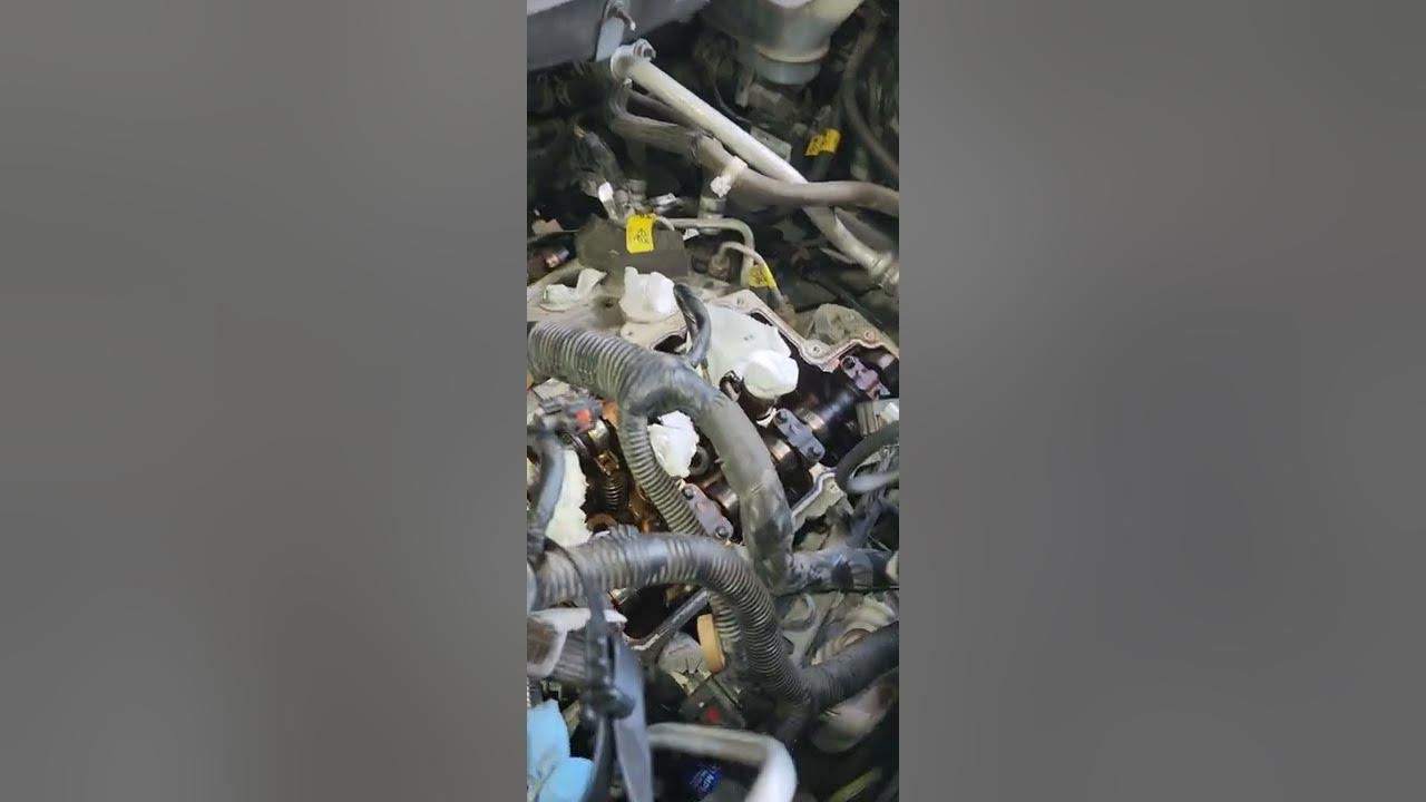 Chevy traverse 3.6 timing chain replacement. part 1 - YouTube
