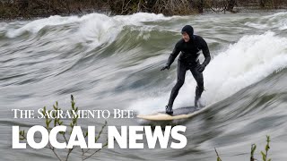 Watch People Surf The American River And Discuss The Dangers Of The Activity