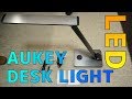 ■低価格でスタイリッシュ！■AUKEY LEDデスクライト USB充電ポート付