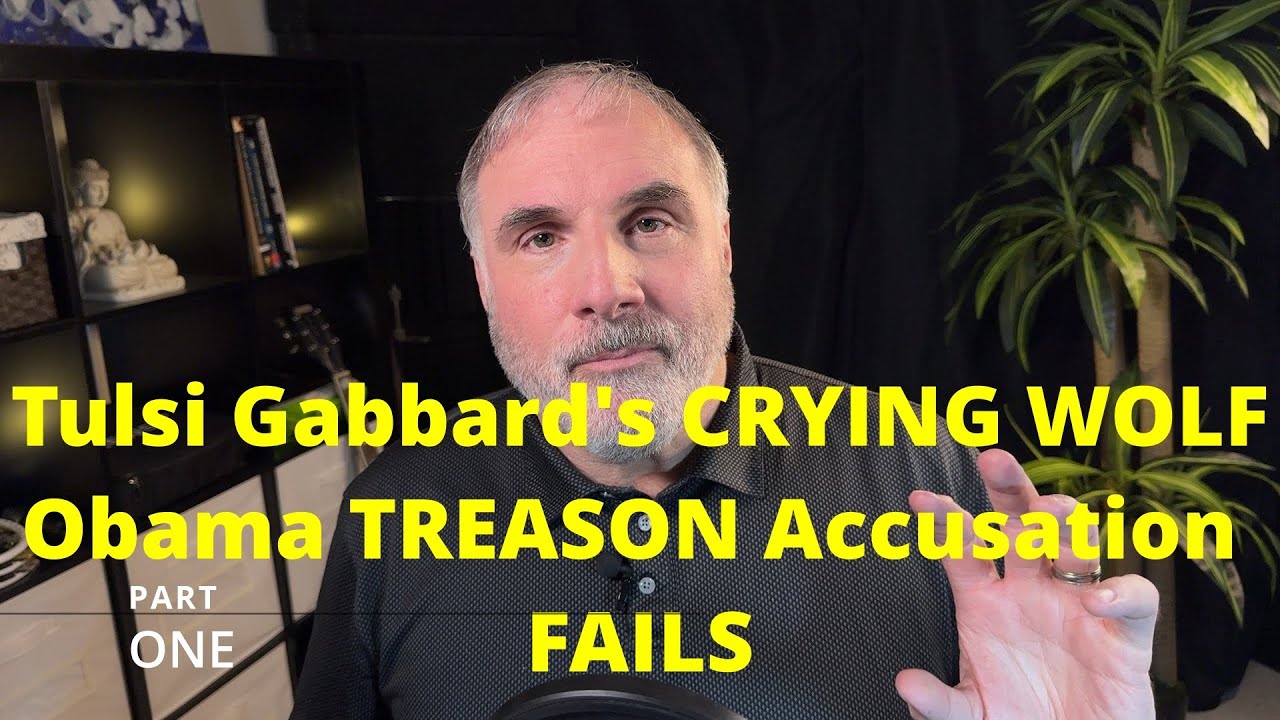Crying Wolf: Tulsi’s Obama Treason Vendetta Fails to Deflect from Epstein