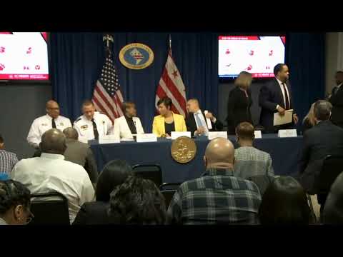 Washington DC Mayor Coronavirus briefing