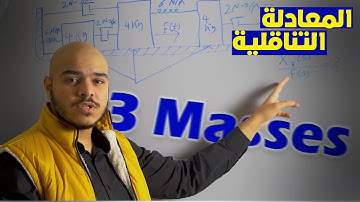 Transfer Function of 3 Masses - Mechanical System | Control Systems Tutorial