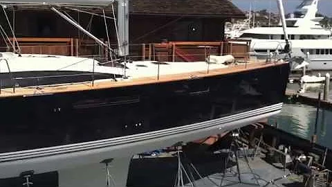 Jeanneau 57 From White to Majestic Blue By: Ian Van Tuyl at IVTyachtsales.com