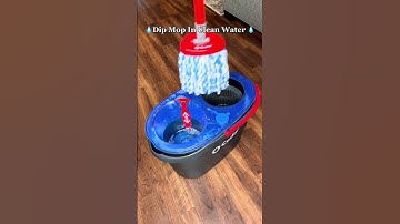 How To Use Your Ocedar RinseClean Easy Wring Spin Mop