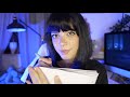 Asmr  drawing your face  taking notes minimal talking