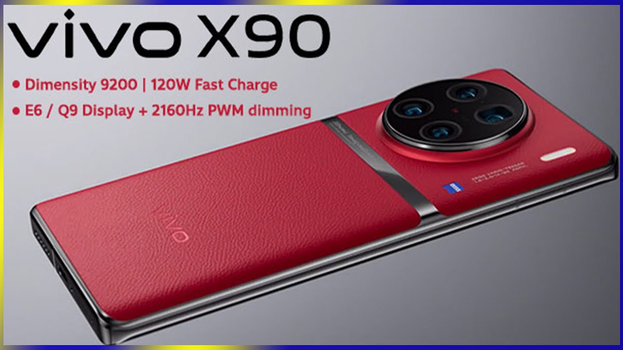 vivo X90 ยืนยันขุมพลัง Dimensity 9200 ผสานชิปประมวลผลภาพ vivo V2 ใหม่ล่าสุด และพลังชาร์จ 120W