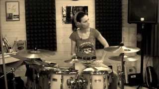 Vidéo Killed The Radio Starspresidents Of The Usa Drum Cover By Miss Fiz