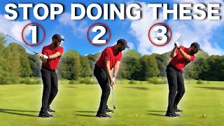 3 BIGGEST BACKSWING MISTAKES  How to fix them