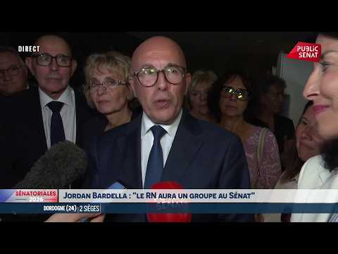 Senatorial elections: Éric Ciotti expects an RN/UDR group of "about fifteen senators"