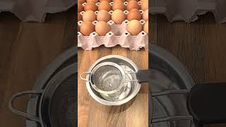 How to Perfectly Poach watery supermarket eggs  #shorts