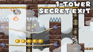 1-TOWER (SECRET FLAGPOLE PATH, MASTER MODE)