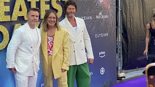 Greatest Days Premiere Red Carpet Music and Interview with Take That