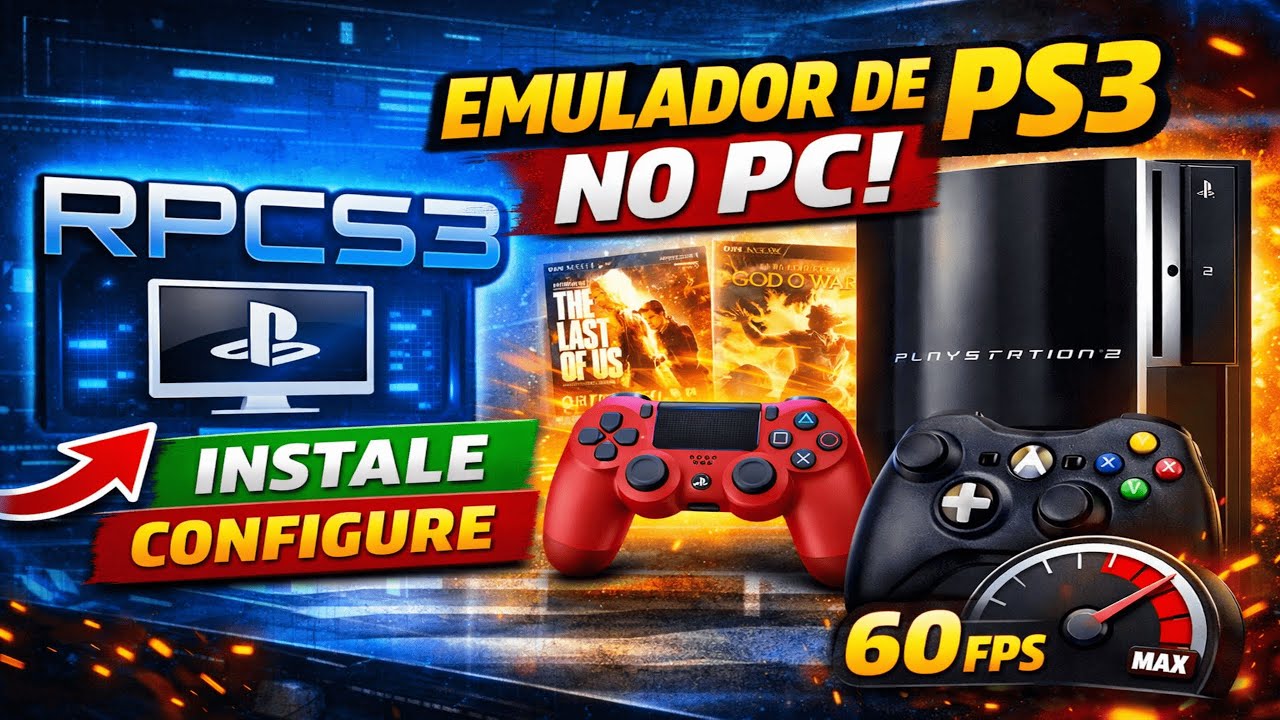 RPCS3 Como instalar e Configurar o Melhor Emulador de PS3 para PC ...