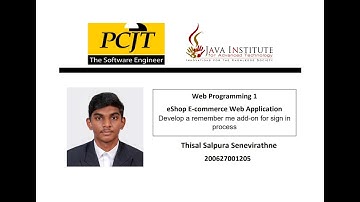 Web Project Task 04 | Create a Ecommerce Web Application | Java Institute