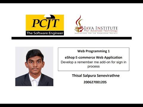 Web Project Task 04 | Create a Ecommerce Web Application | Java Institute