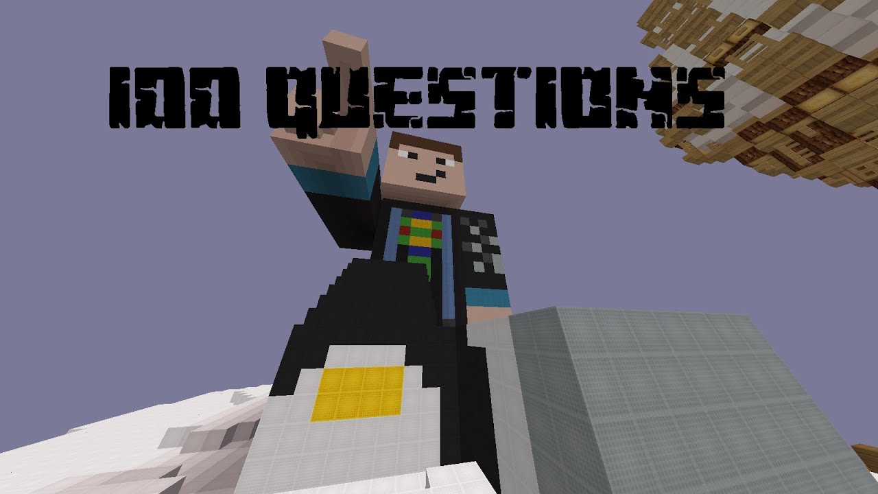 100 Questions Minecraft Quiz Map 1.8.