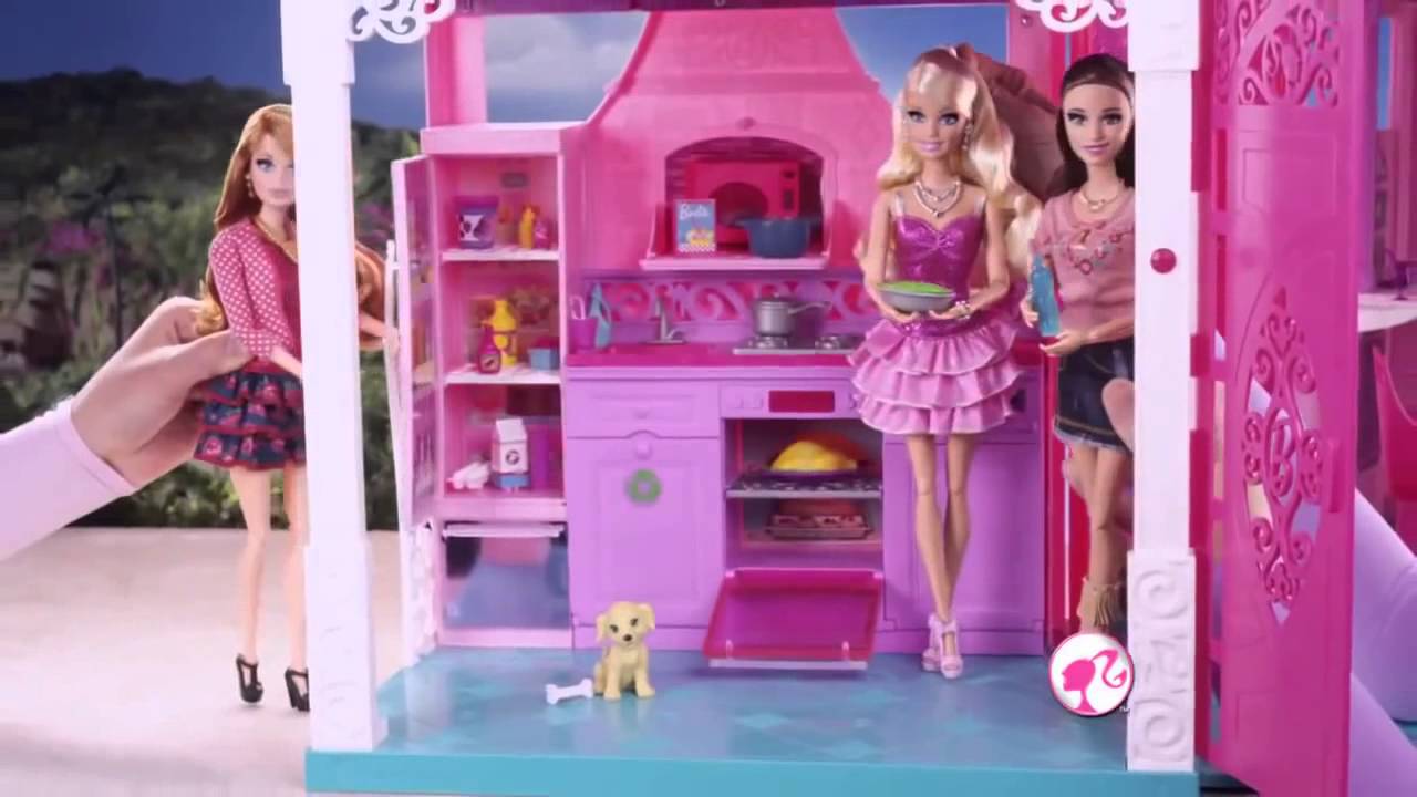 barbie dream house commercial