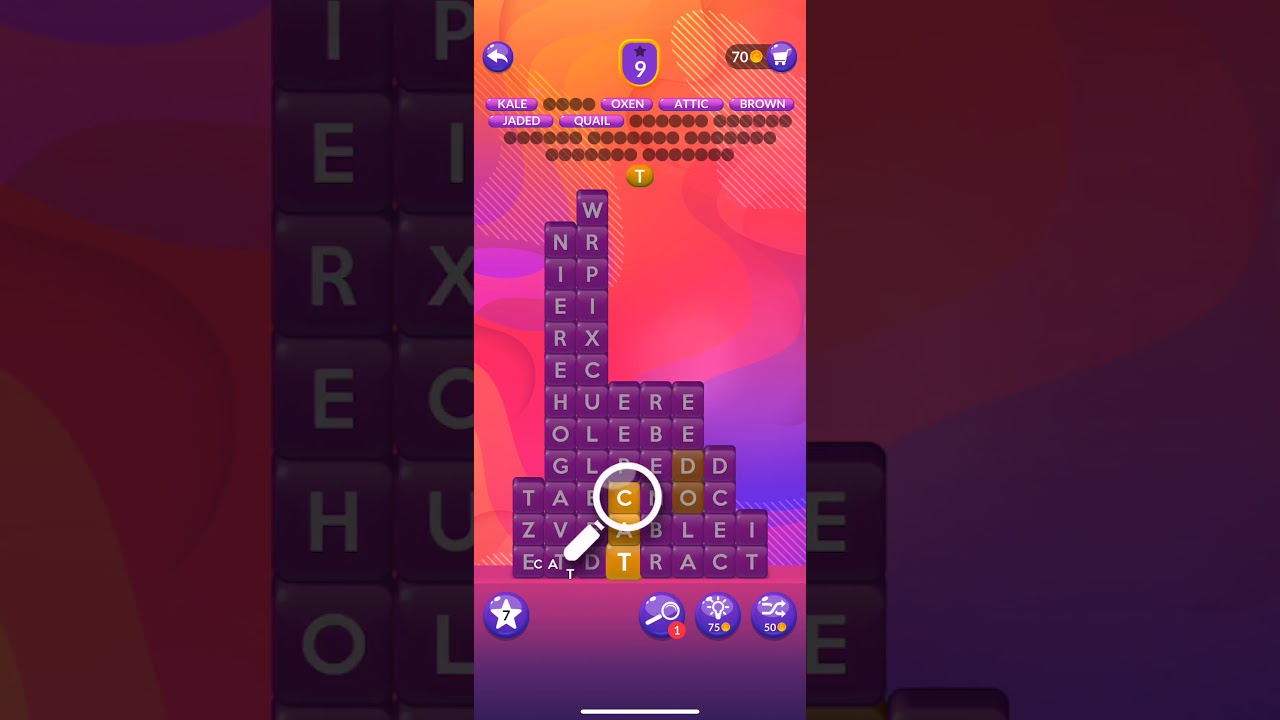 Word Stacks  Daily Puzzle September 9 2019