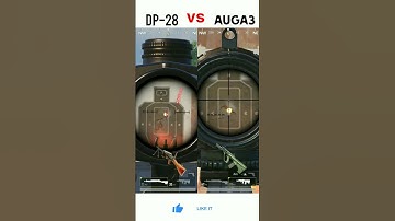 DP-28 VS AUG A3  #shortvideo #pubg #ytshorts #youtubeshorts #viral