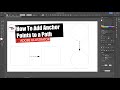 How to Add Anchor Points in Adobe Illustrator
