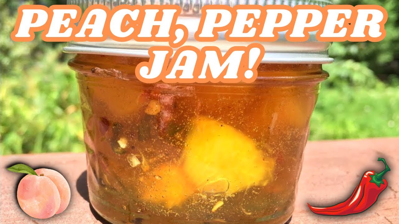 How to make Peach Pepper Jam! YouTube
