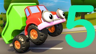 5 Little Dumper Trucks + more Classic Nursery Rhymes for Kids Songs | Gecko's Garage Truck Cartoon