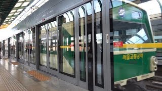 서울 전철 2호선 성수역 외선순환 출고 열차 294편성