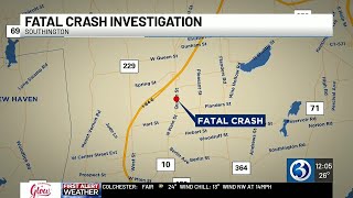 MAP: Man killed in Southington crash