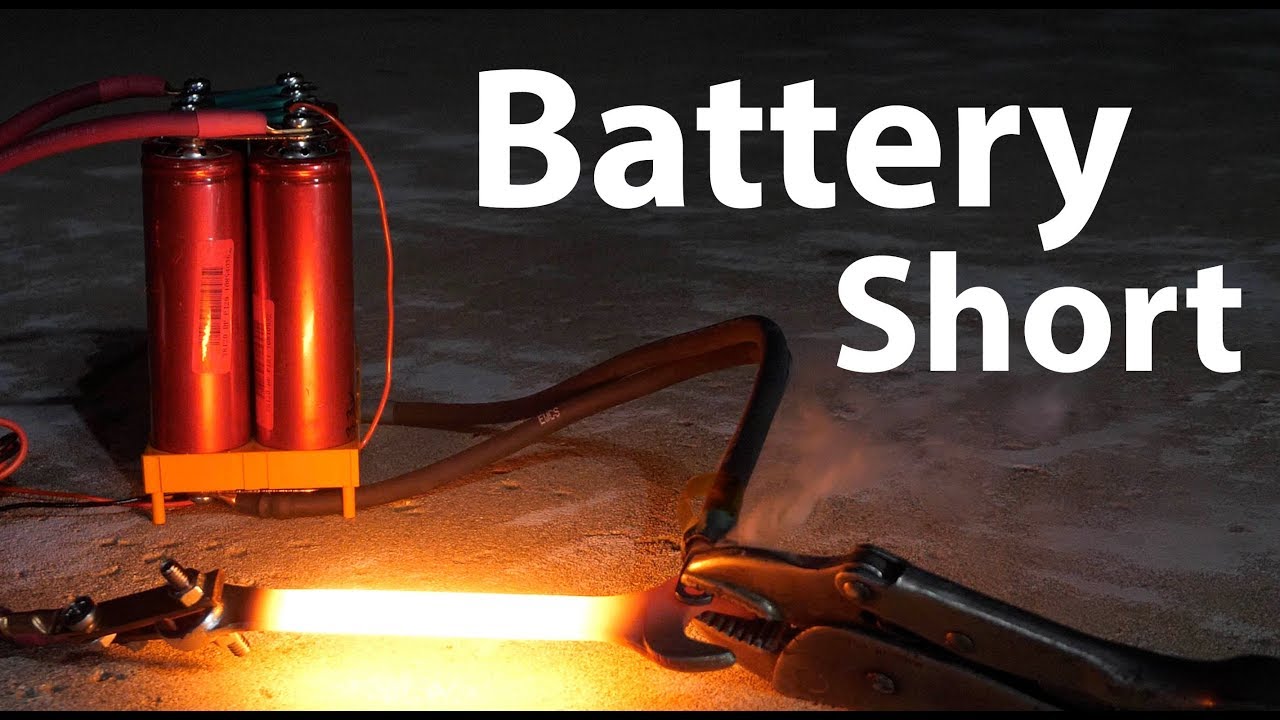 Melting metal with Batteries YouTube