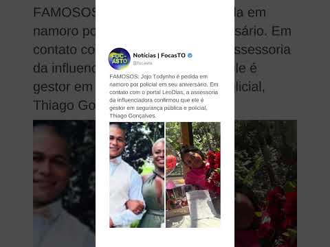 FAMOSOS: Jojo Todynho é pedida em namoro por policial em seu aniversário.  #liderdasemananobbb21