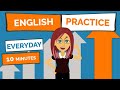 English Speaking Practice with Real Conversations & Vocabulary Lesson