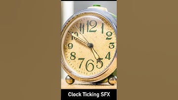 Thumbnail of ASMR Clock Sound | Clock Ticking SFX | Watch Sound