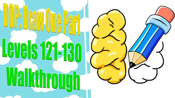 DOP: Draw One Part. Levels 121-130 Walkthrough | SayGames