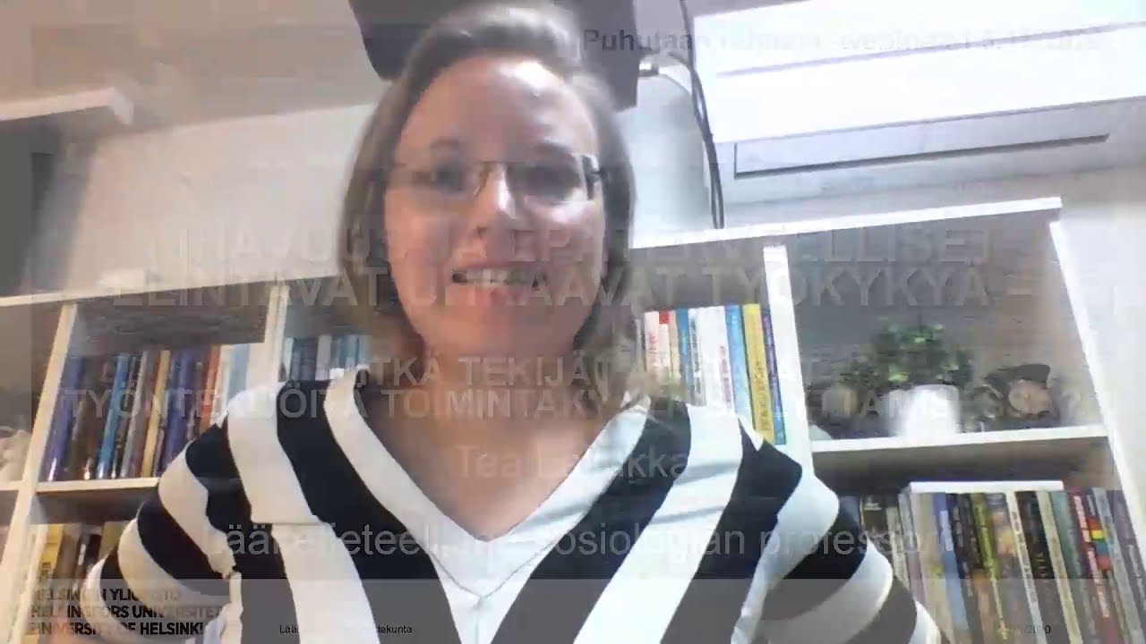 Tea Lallukka: Lihavuus ja epäterveelliset elintavat uhkaavat työkykyä