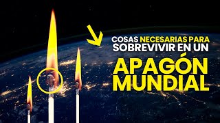 TOP 5 COSAS IMPRESCINDIBLES para un APAGÓN MUNDIAL