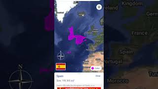 **Finland vs Spain 🇫🇮🇪🇸 | Map Comparison | Size, Population & Geography Explained**