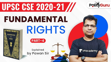 UPS CSE 2020-21 | Indian Polity by Pawan Sir | Fundamental Rights (Part -4)
