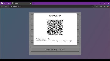 Script de integração com a API do Mercado Pago para gerar PIX (Nodejs, SQLite, HTML, Css e Js)