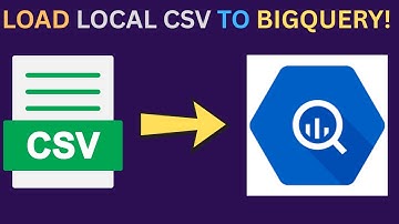 How To UPLOAD LOCAL CSV FILE DIRECTLY TO Google BigQuery!