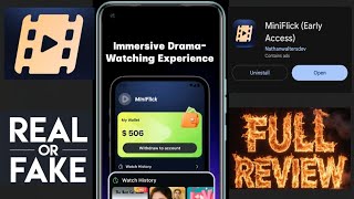 MiniFlick App Real Or Fake - MiniFlick Legit Ba - MiniFlick App How To Use  screenshot 4
