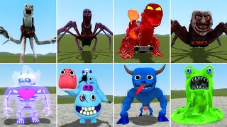 All Thomas And Friends Cursed Vs All Garten Of Banban Family 34567 In Garrys Mod